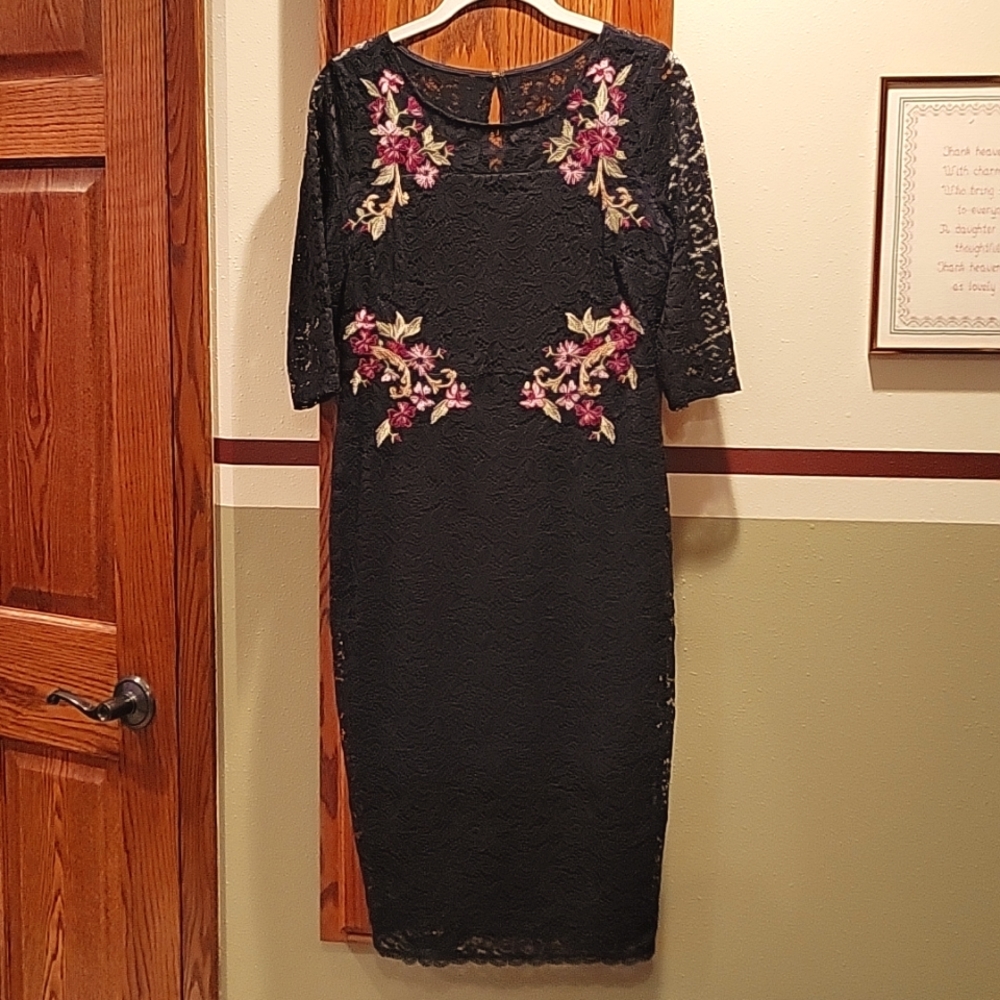 3/4 sleeve dress
